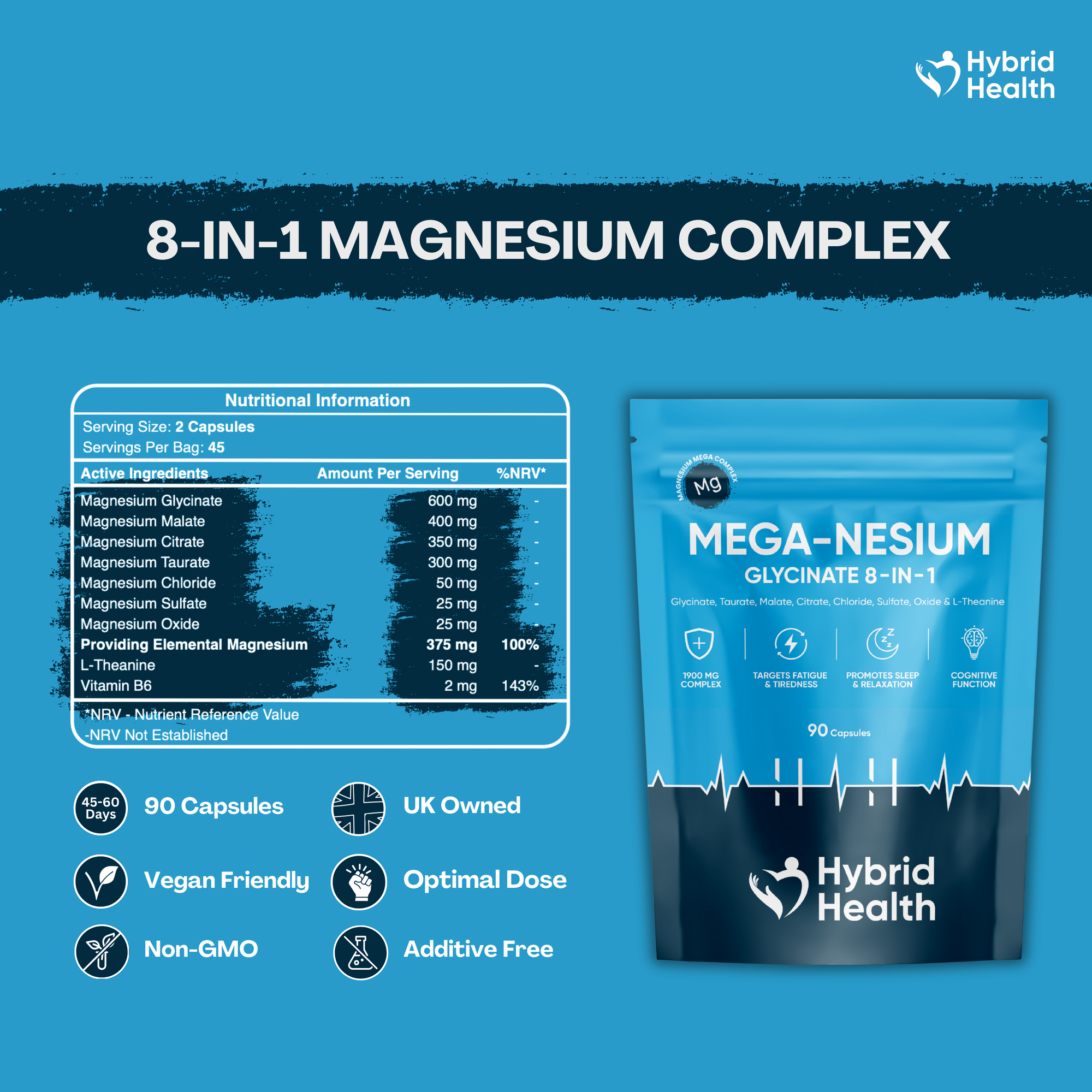 Mega-nesium Glycinate 8-in-1