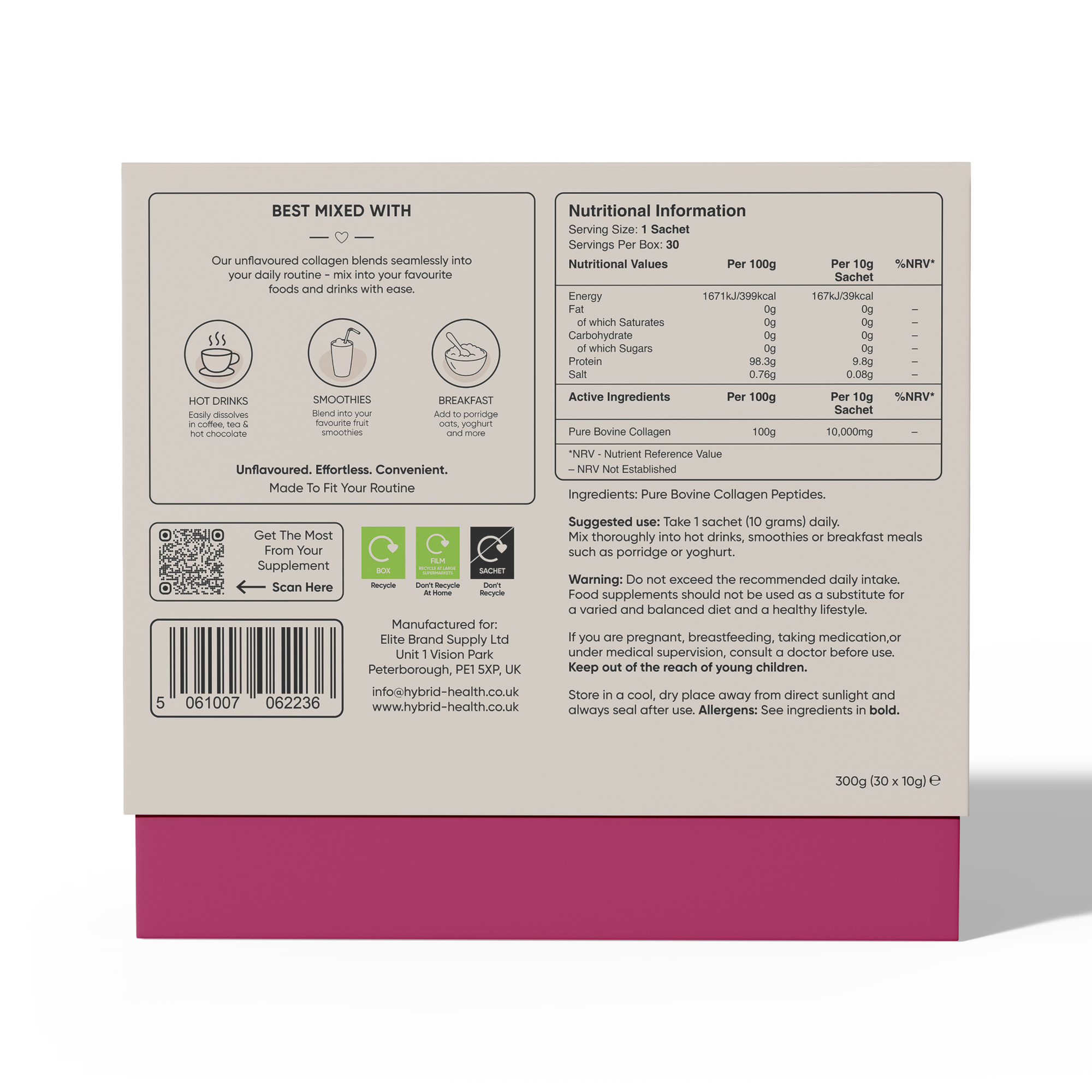 Bovine Collagen Sachets