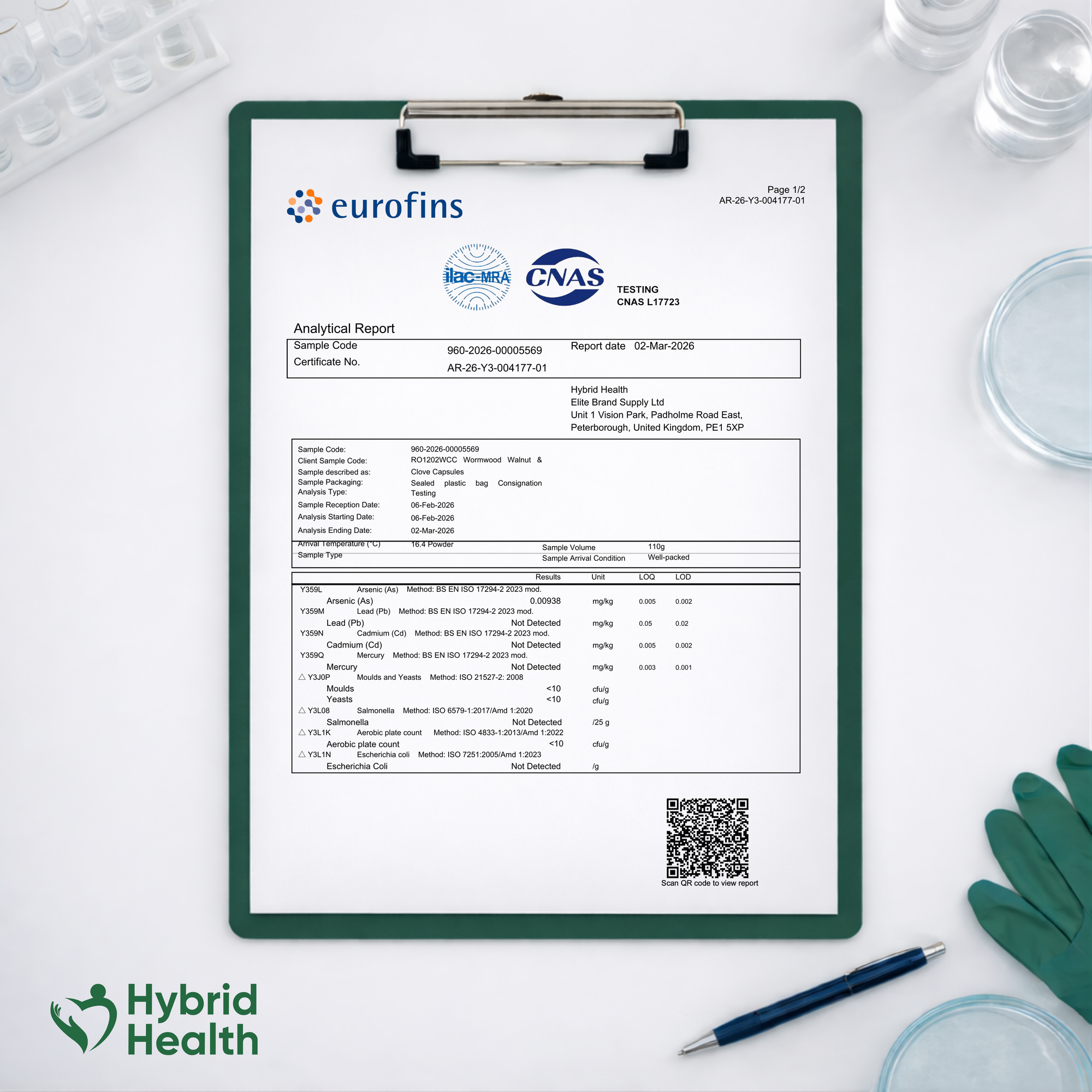 Wormwood, Walnut &amp; Clove