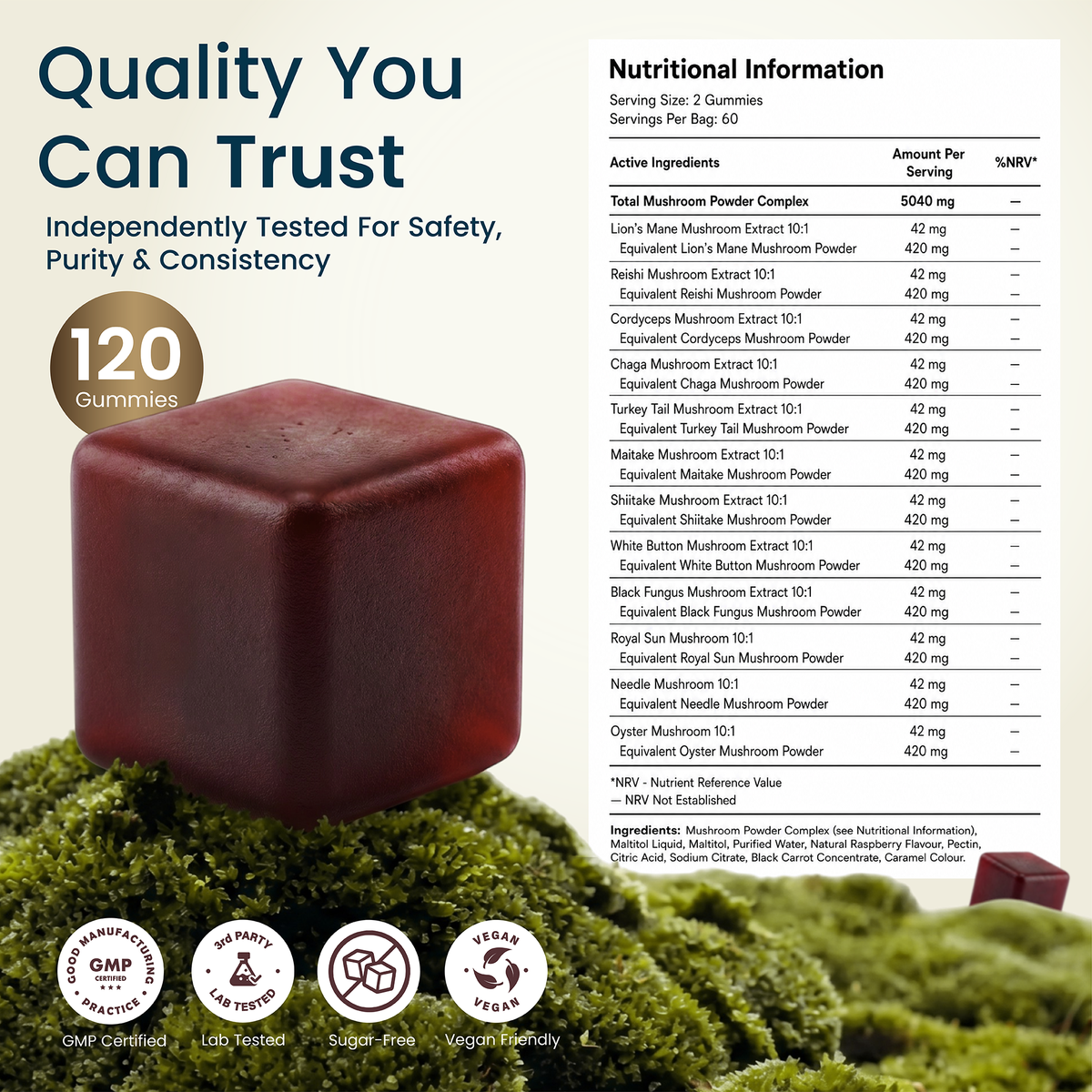 12-in-1 Mushroom Gummies