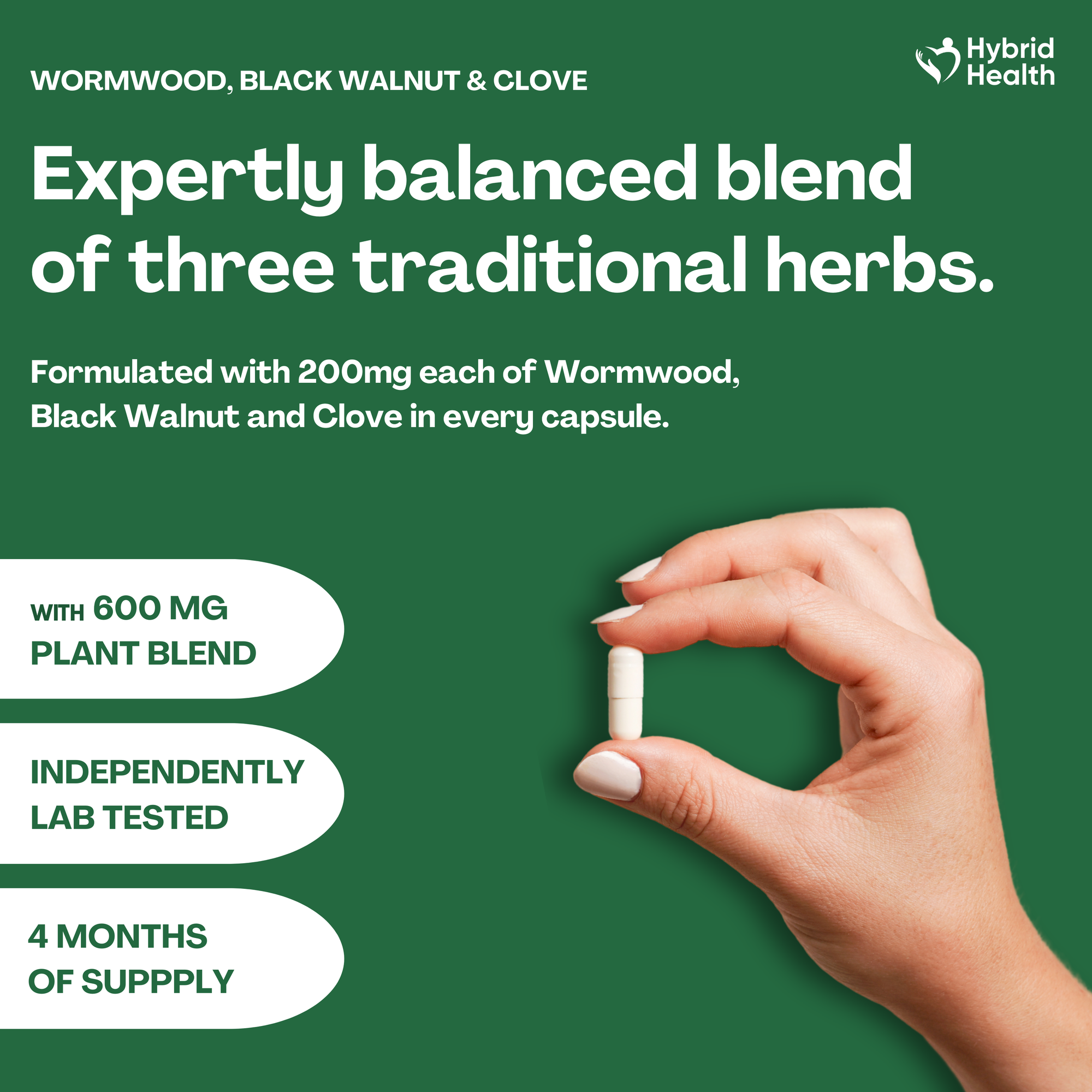 Wormwood, Walnut &amp; Clove