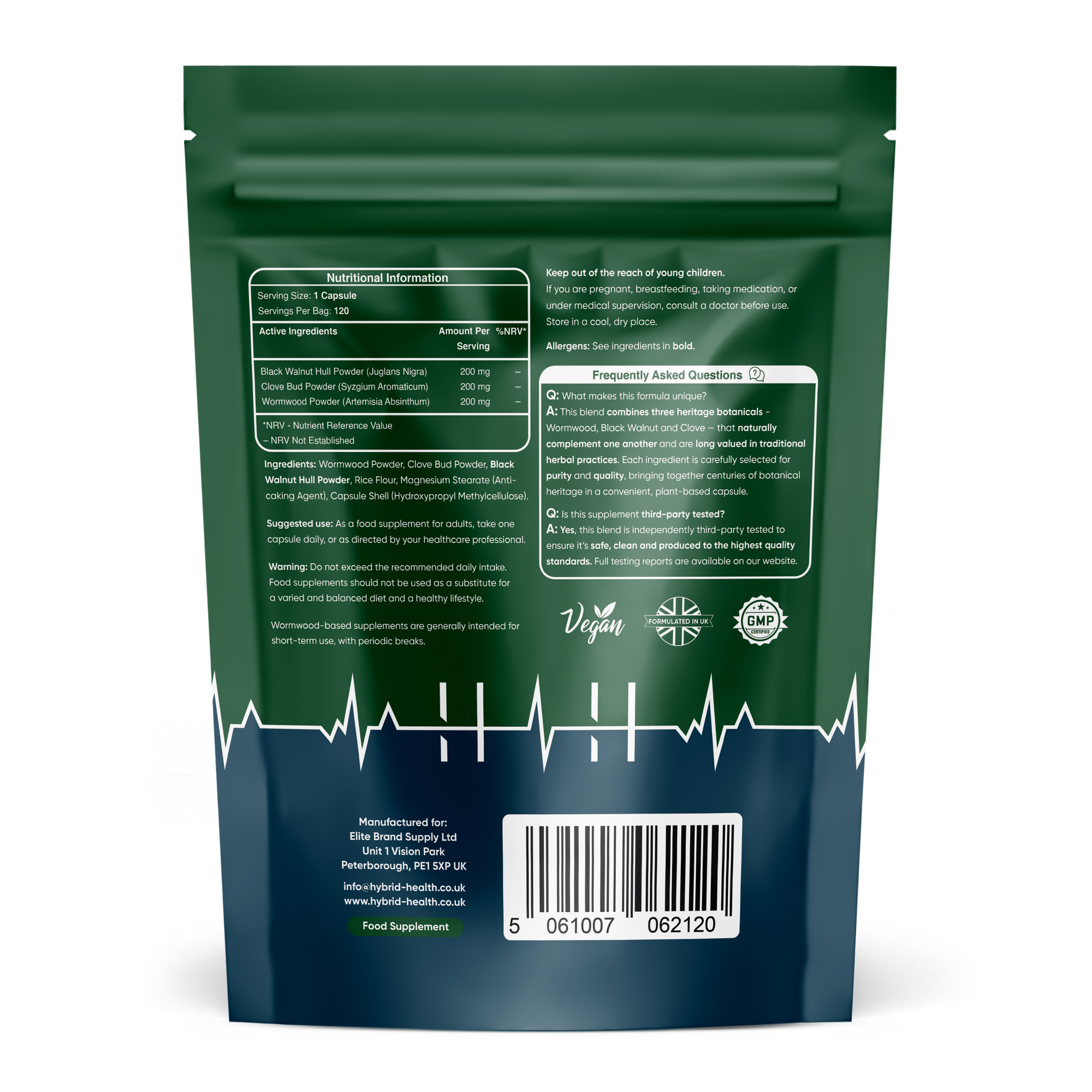 Wormwood, Walnut &amp; Clove